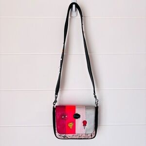 Min & Mon "in the winking of an eye" Crossbody Leather Bag